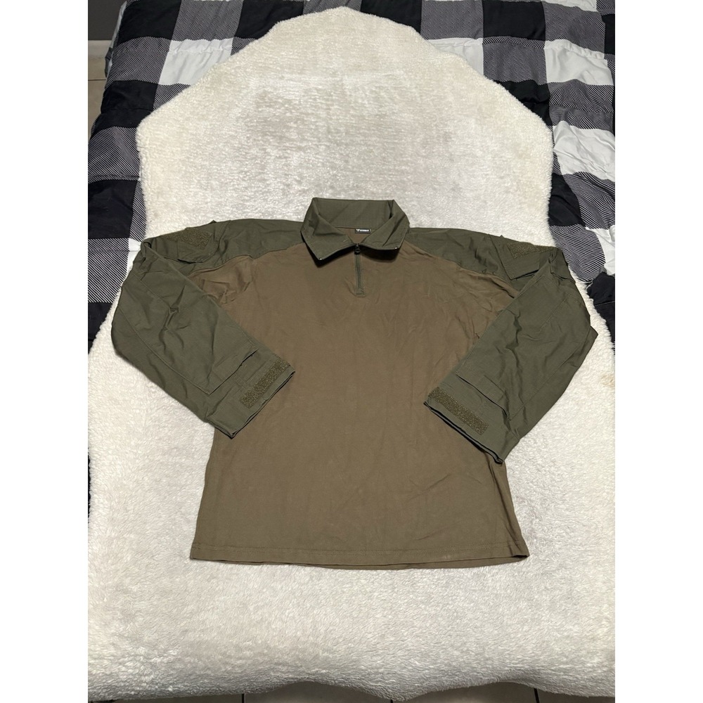 Idogear‎ Tactical Shirt Men's Green Work Military Shirt Size Small